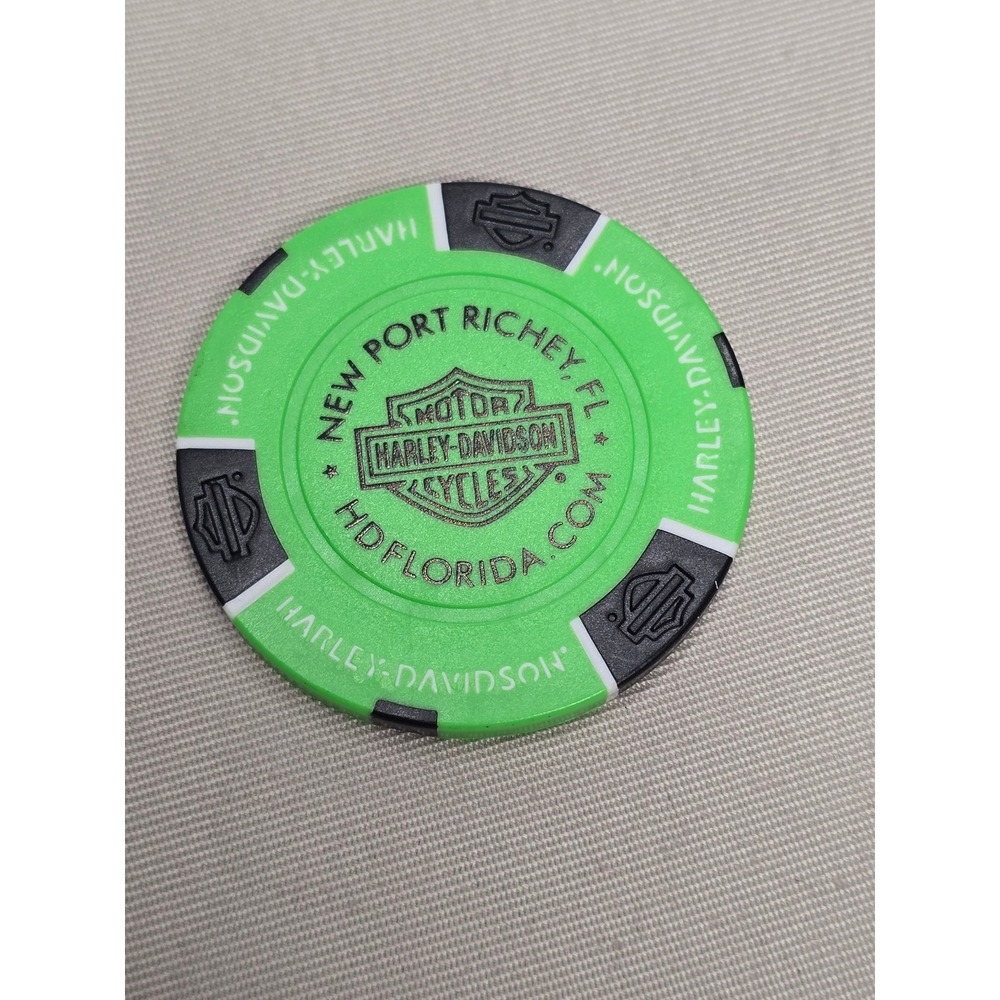 Harley-Davidson Poker Chip New Port Richey Florida